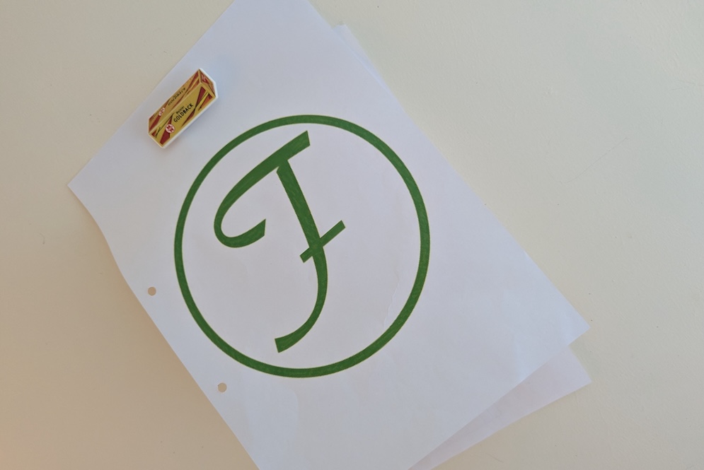 Das Grüne "F" ein Markenzeichen der Klosterbäckerei Fiedler